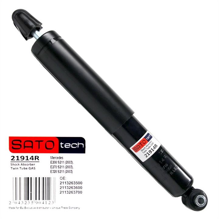 SATO tech 21914R Rear oil and gas suspension shock absorber 21914R: Buy near me in Poland at 2407.PL - Good price!