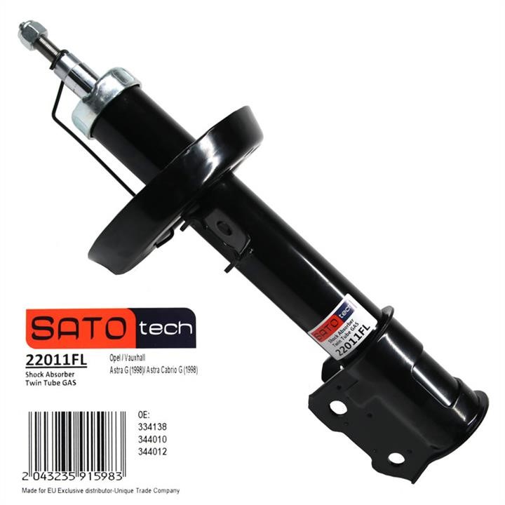 SATO tech 22011FL Front Left Gas Oil Suspension Shock Absorber 22011FL: Buy near me in Poland at 2407.PL - Good price!