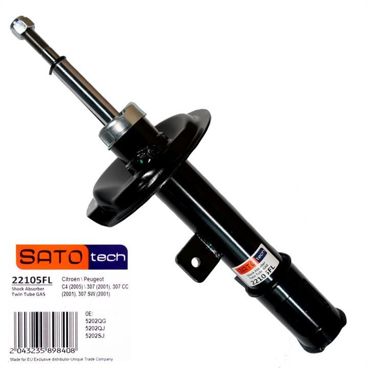 SATO tech 22105FL Front Left Gas Oil Suspension Shock Absorber 22105FL: Buy near me in Poland at 2407.PL - Good price!