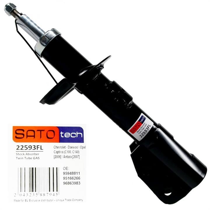 SATO tech 22593FL Front Left Gas Oil Suspension Shock Absorber 22593FL: Buy near me in Poland at 2407.PL - Good price!