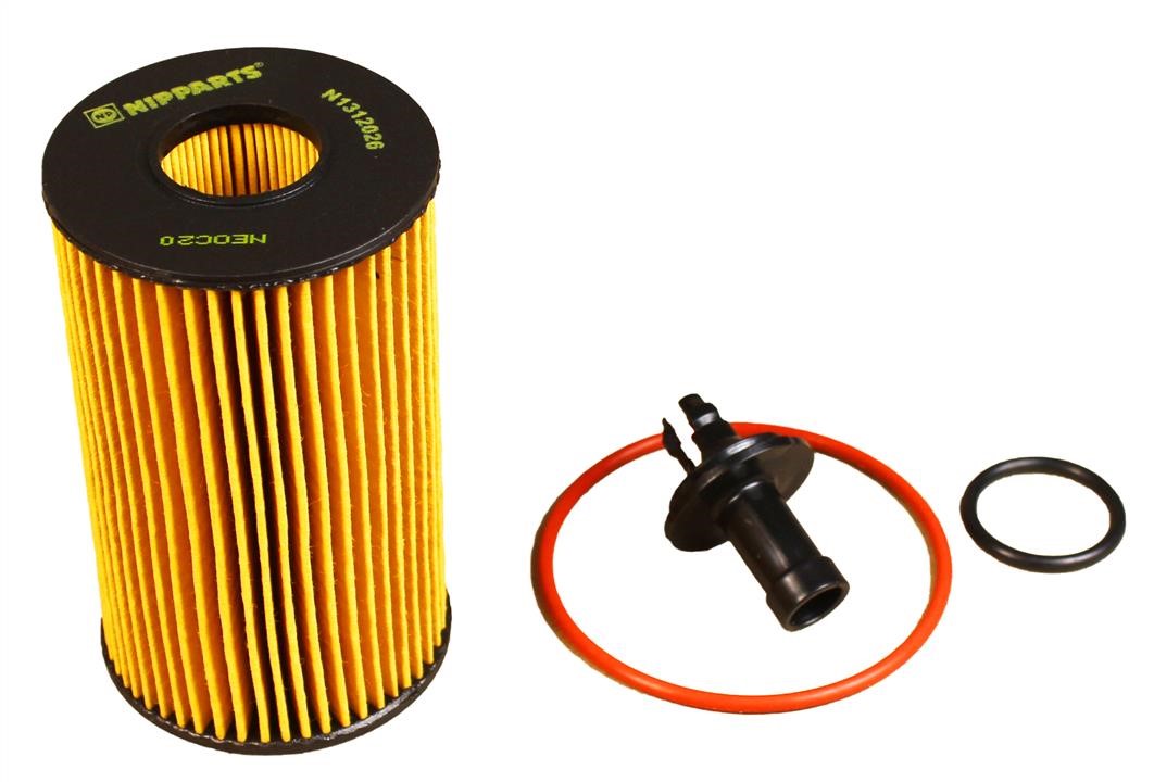 Nipparts N1312026 Oil Filter N1312026: Buy near me in Poland at 2407.PL - Good price!