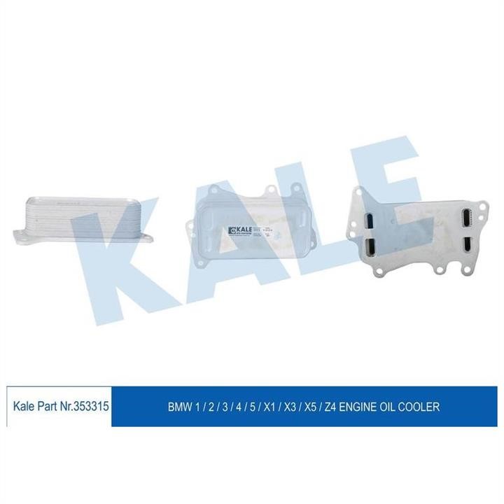 Kale Oto Radiator 353315 Oil cooler 353315: Buy near me in Poland at 2407.PL - Good price!