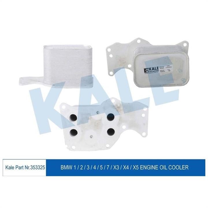 Kale Oto Radiator 353325 Oil cooler 353325: Buy near me at 2407.PL in Poland at an Affordable price!