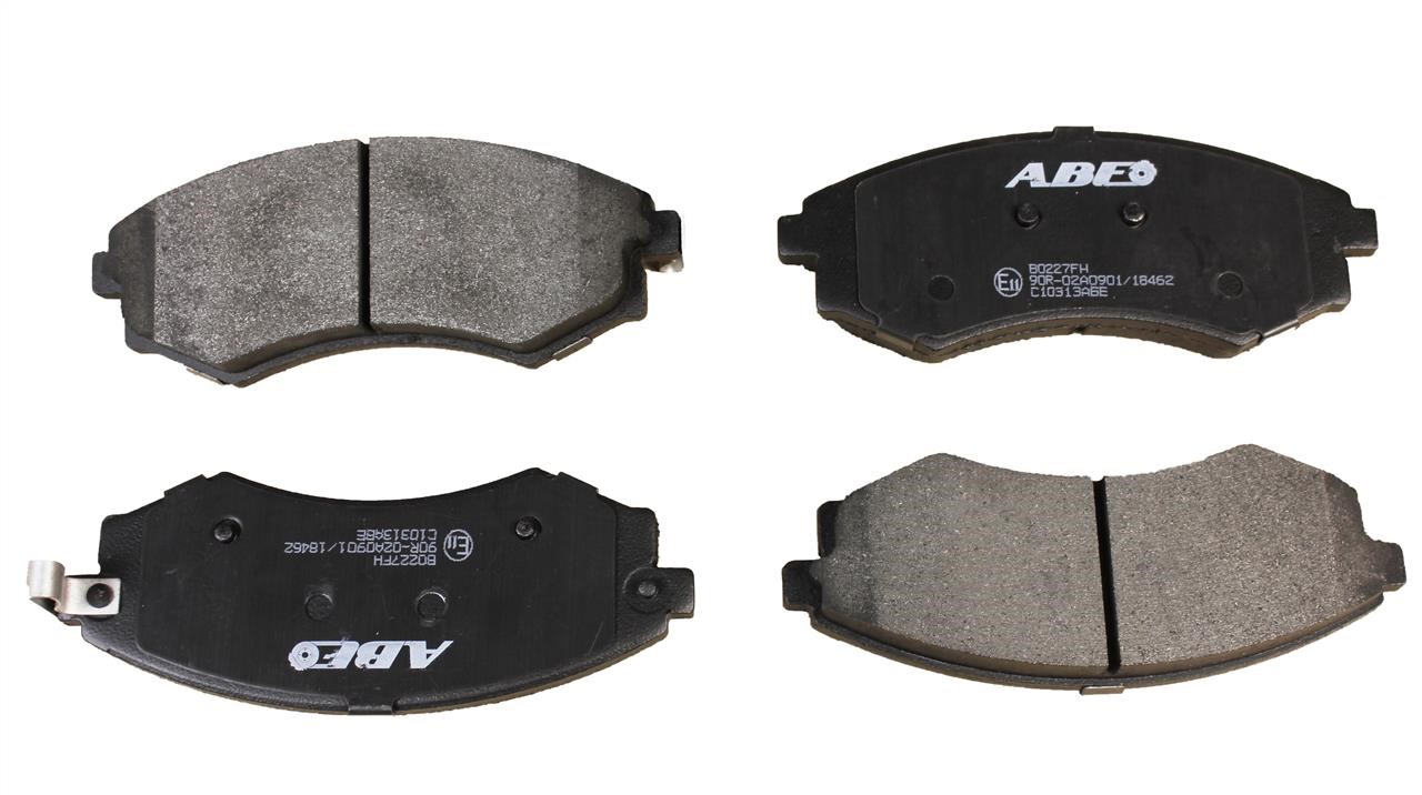 ABE C10313ABE Front disc brake pads, set C10313ABE: Buy near me in Poland at 2407.PL - Good price!