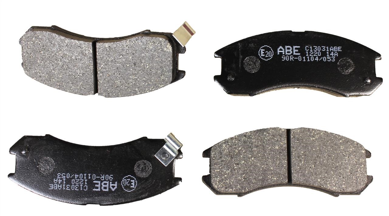 ABE C13031ABE Front disc brake pads, set C13031ABE: Buy near me in Poland at 2407.PL - Good price!