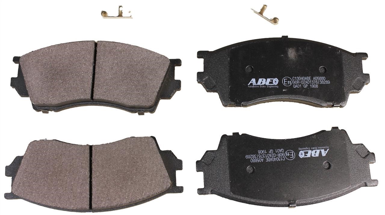 ABE C13040ABE Front disc brake pads, set C13040ABE: Buy near me in Poland at 2407.PL - Good price!