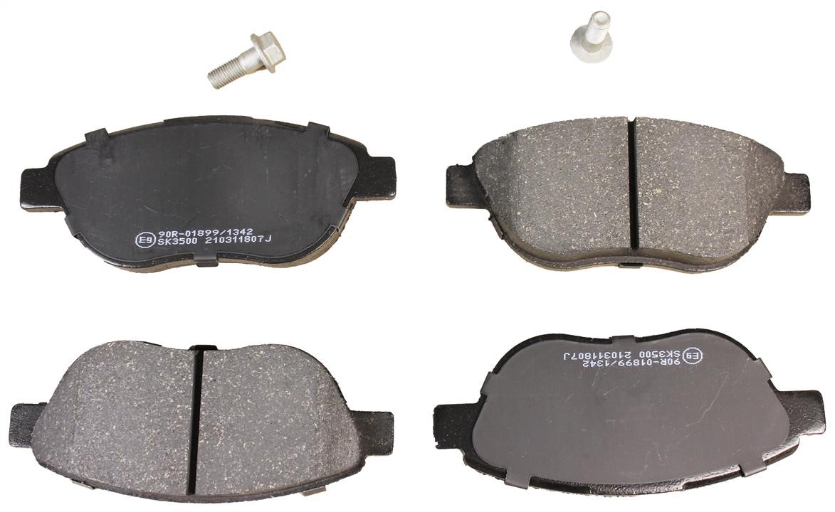 ABE C1C035ABE Front disc brake pads, set C1C035ABE: Buy near me in Poland at 2407.PL - Good price!