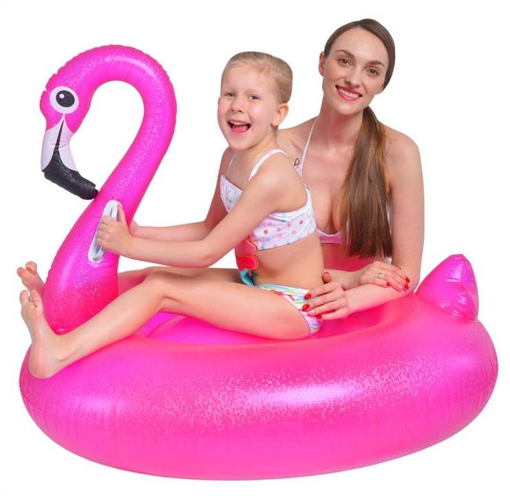 Jilong JL35036 Inflatable Circle-raft - Flamingo, 110 x 90 cm JL35036: Buy near me in Poland at 2407.PL - Good price!