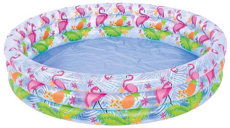 Jilong JL57158 Children's inflatable pool - Flamingo, 120 x 25 cm JL57158: Buy near me in Poland at 2407.PL - Good price!