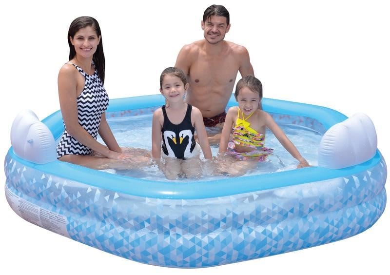 Jilong JL57161 Inflatable pool, 223 x 211 x 58 cm JL57161: Buy near me in Poland at 2407.PL - Good price!