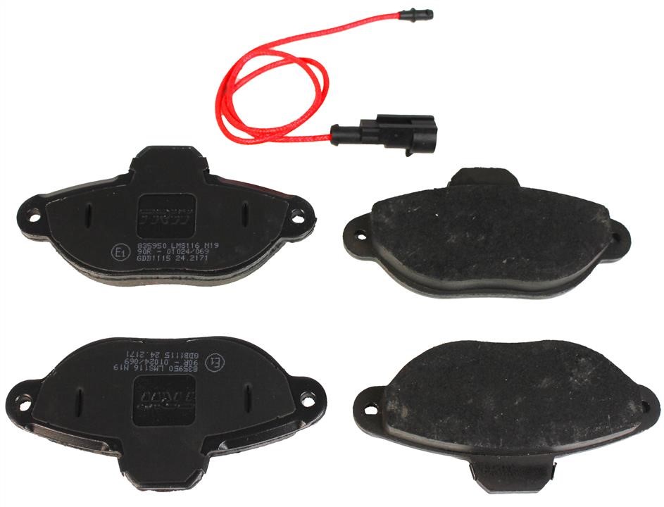 TRW GDB1115 TRW COTEC disc brake pads, set GDB1115: Buy near me in Poland at 2407.PL - Good price!