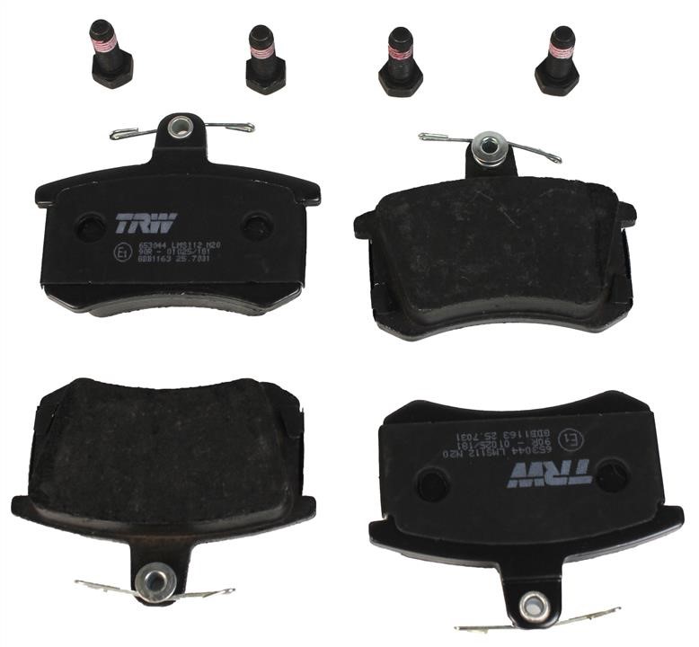 TRW GDB1163 TRW COTEC disc brake pads, set GDB1163: Buy near me in Poland at 2407.PL - Good price!