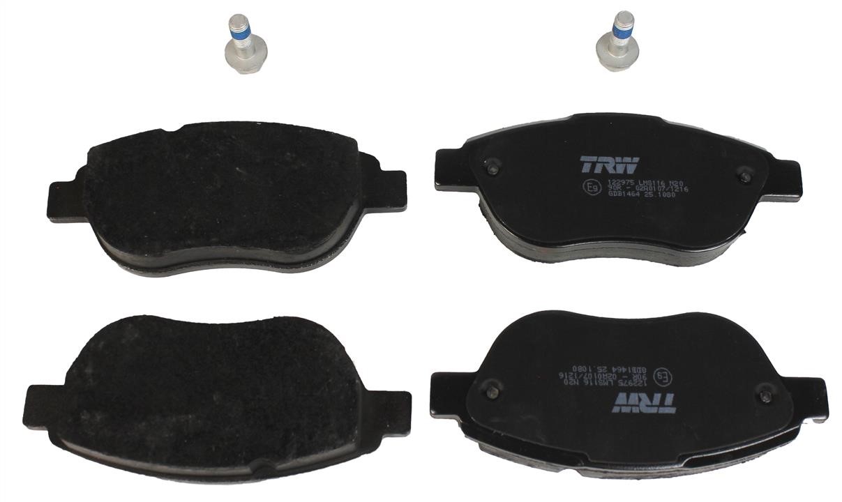 TRW GDB1464 TRW COTEC disc brake pads, set GDB1464: Buy near me at 2407.PL in Poland at an Affordable price!