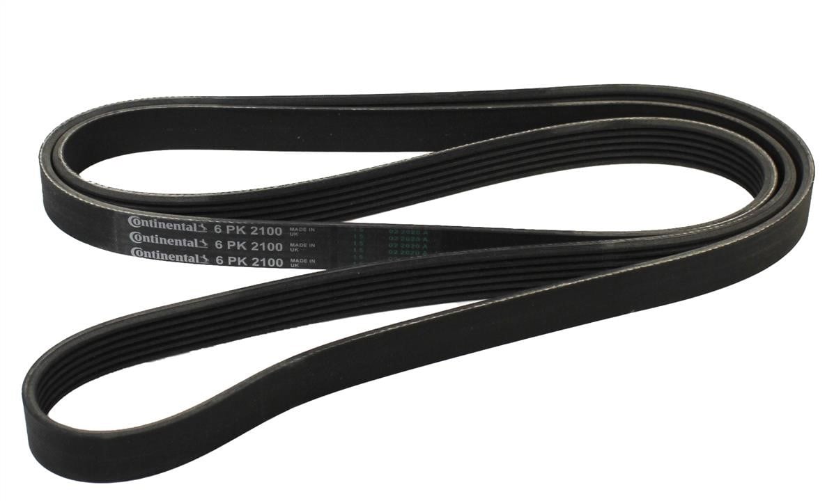 Aux belt Ford USA Escape: 6PK2100 Contitech Poly-V belt 6PK2100