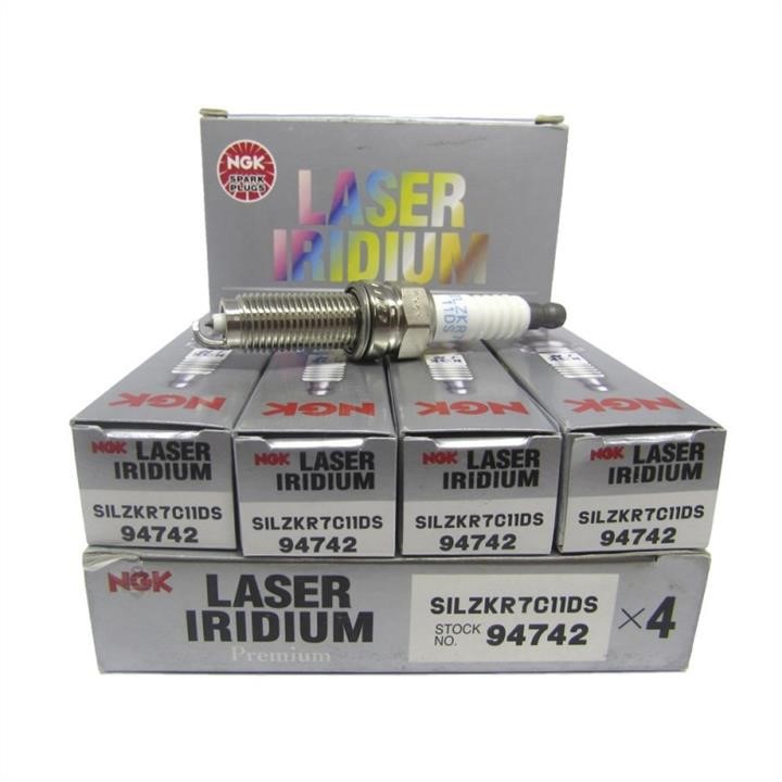 NGK 94742 Свеча зажигания NGK Laser Iridium SILZKR7C11DS 94742: Отличная цена - Купить в Польше на 2407.PL!