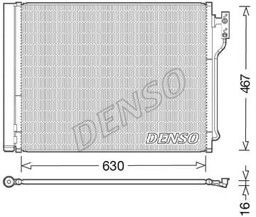 DENSO DCN05031 Радиатор кондиционера (Конденсатор) DCN05031: Отличная цена - Купить в Польше на 2407.PL!