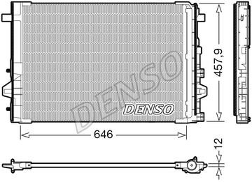 DENSO DCN17059 Радиатор кондиционера (Конденсатор) DCN17059: Отличная цена - Купить в Польше на 2407.PL!