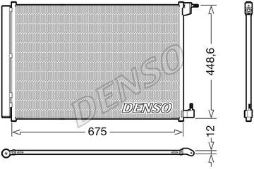 DENSO DCN17060 Радиатор кондиционера (Конденсатор) DCN17060: Отличная цена - Купить в Польше на 2407.PL!