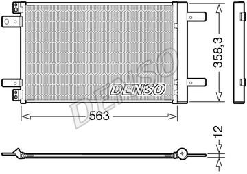 DENSO DCN21032 Радіатор кондиціонера (Конденсатор) DCN21032: Приваблива ціна - Купити у Польщі на 2407.PL!
