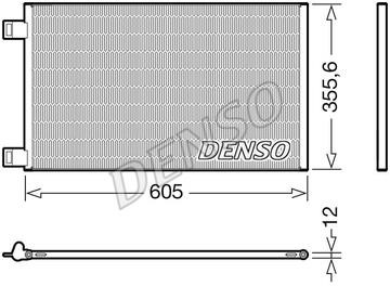 DENSO DCN23041 Радиатор кондиционера (Конденсатор) DCN23041: Отличная цена - Купить в Польше на 2407.PL!