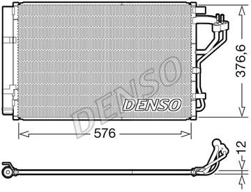DENSO DCN41010 Радиатор кондиционера (Конденсатор) DCN41010: Отличная цена - Купить в Польше на 2407.PL!