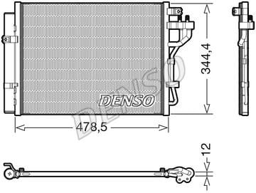 DENSO DCN43006 Радиатор кондиционера (Конденсатор) DCN43006: Отличная цена - Купить в Польше на 2407.PL!