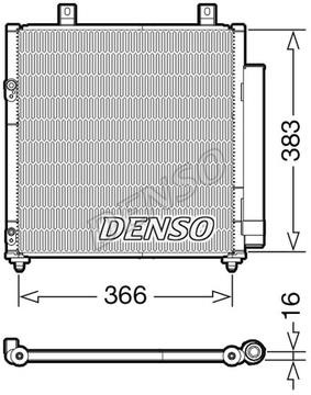 DENSO DCN45007 Радиатор кондиционера (Конденсатор) DCN45007: Отличная цена - Купить в Польше на 2407.PL!