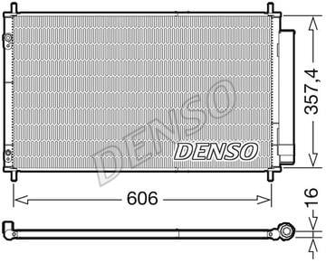 DENSO DCN50058 Радіатор кондиціонера (Конденсатор) DCN50058: Приваблива ціна - Купити у Польщі на 2407.PL!