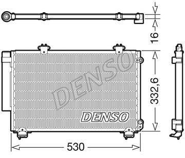 DENSO DCN50060 Радіатор кондиціонера (Конденсатор) DCN50060: Приваблива ціна - Купити у Польщі на 2407.PL!
