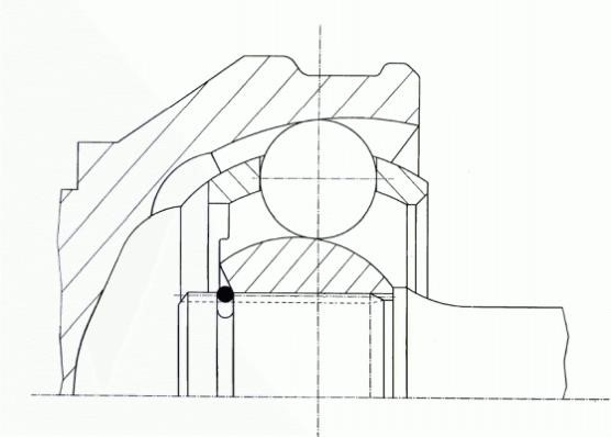 GKN-Spidan 24221 Шарнір рівних кутових швидкостей (ШРКШ) 24221: Приваблива ціна - Купити у Польщі на 2407.PL!