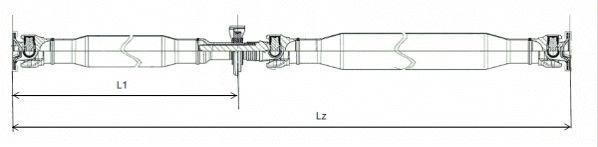GKN-Spidan 28228 Propeller shaft 28228: Buy near me in Poland at 2407.PL - Good price!