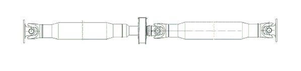 GKN-Spidan GKNP20010 Вал карданный GKNP20010: Отличная цена - Купить в Польше на 2407.PL!