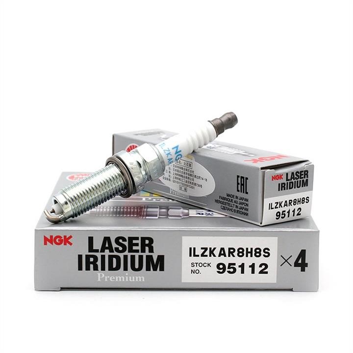 NGK 95112 Spark plug NGK Laser Iridium ILZKAR8H8S 95112: Buy near me in Poland at 2407.PL - Good price!