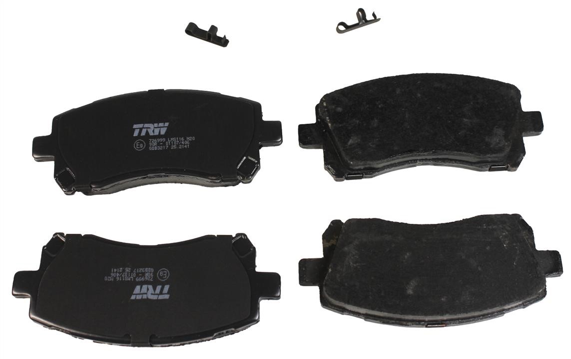 TRW GDB3217 TRW COTEC disc brake pads, set GDB3217: Buy near me in Poland at 2407.PL - Good price!