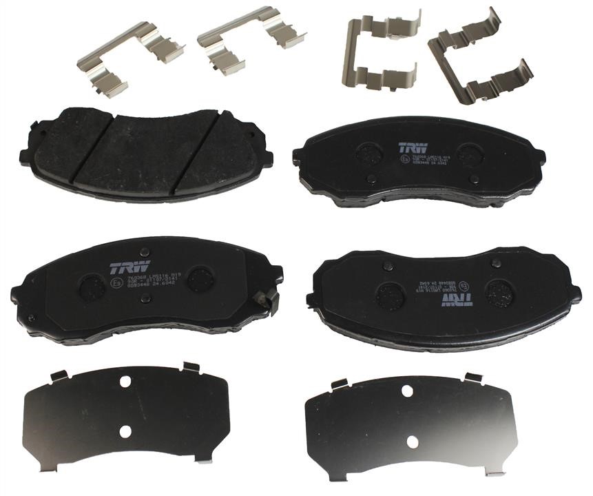TRW GDB3448 TRW COTEC disc brake pads, set GDB3448: Buy near me in Poland at 2407.PL - Good price!