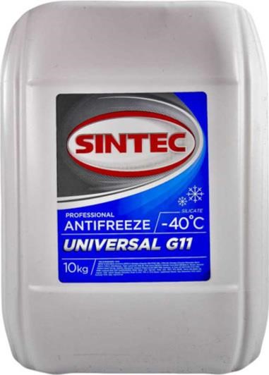 Sintec 800515 Płyn do chłodnic Sintec Antifreeze Universal G11 -40°C, niebieski, 10 kg 800515: Dobra cena w Polsce na 2407.PL - Kup Teraz!