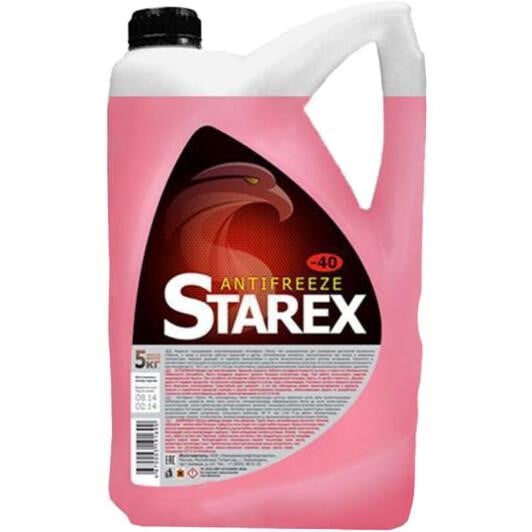 Starex 564835 Antifreeze Starex Red G11, red, 5 kg 564835: Buy near me in Poland at 2407.PL - Good price!