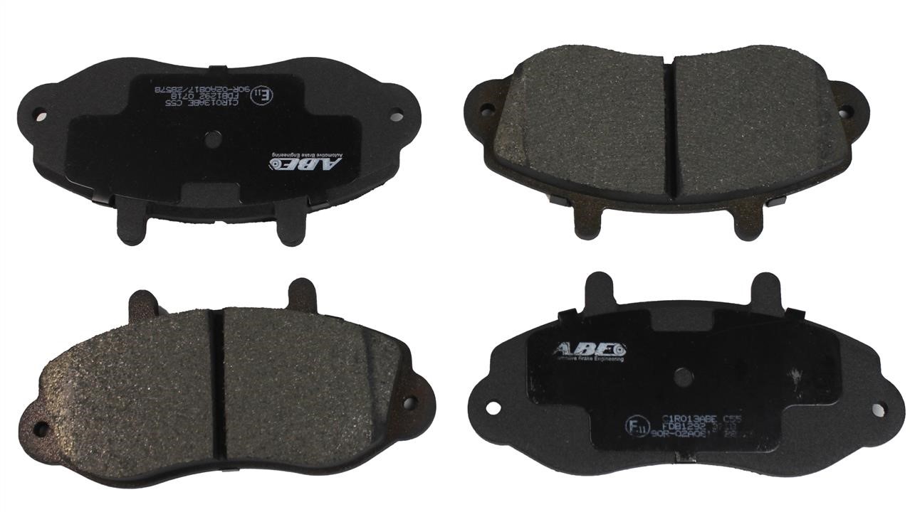 ABE C1R013ABE Front disc brake pads, set C1R013ABE: Buy near me in Poland at 2407.PL - Good price!