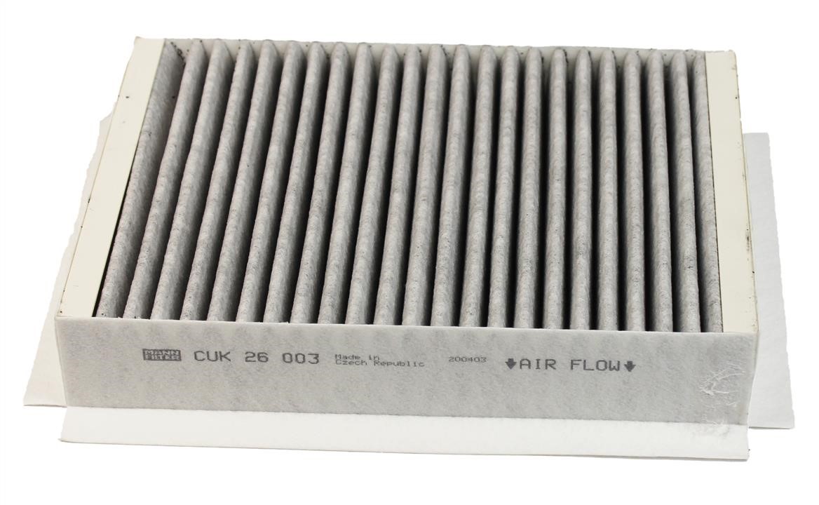 Mann-Filter CUK 26 003 Activated Carbon Cabin Filter CUK26003: Buy near me in Poland at 2407.PL - Good price!