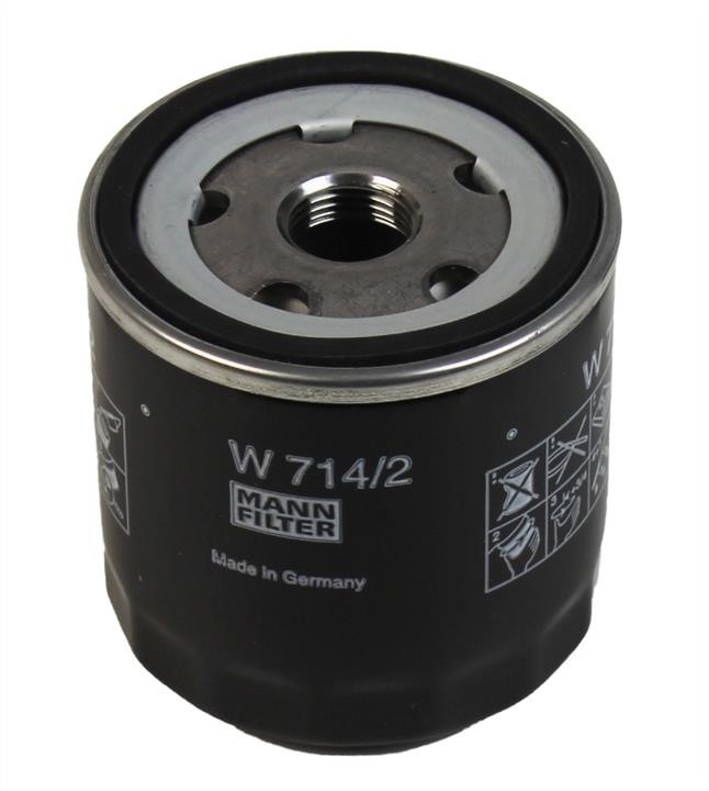 Mann-Filter W 714/2 Масляный фильтр W7142: Отличная цена - Купить в Польше на 2407.PL!