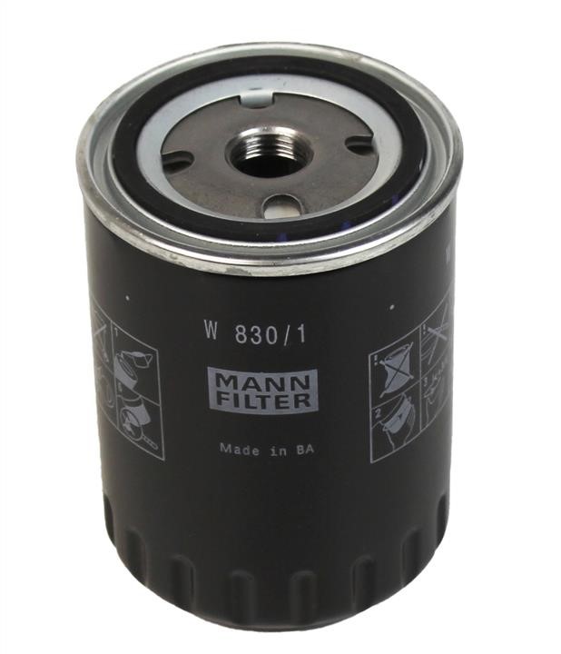 Mann-Filter W 830/1 Oil Filter W8301: Buy near me in Poland at 2407.PL - Good price!