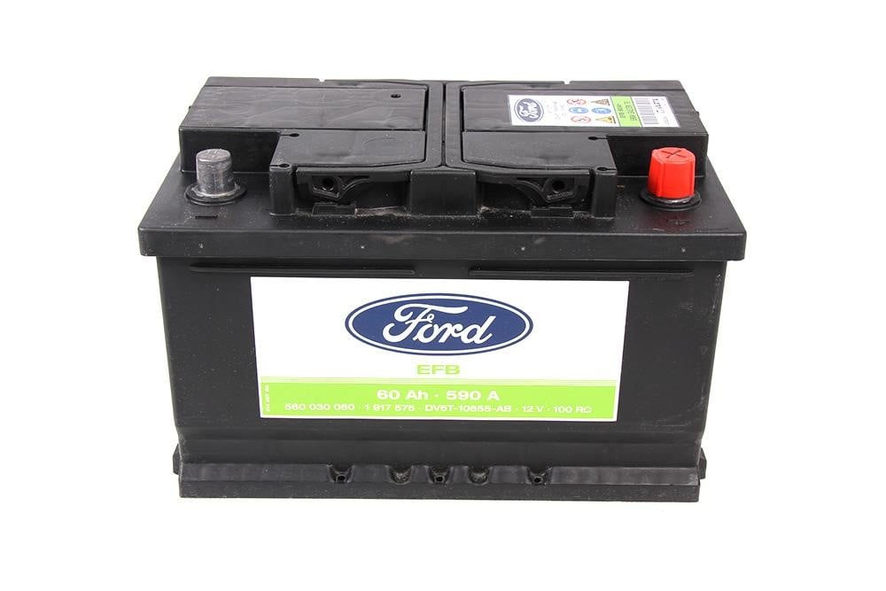 Ford 1 917 575 Battery Ford EFB 12V 60Ah 590A(EN) R+ 1917575: Buy near me in Poland at 2407.PL - Good price!