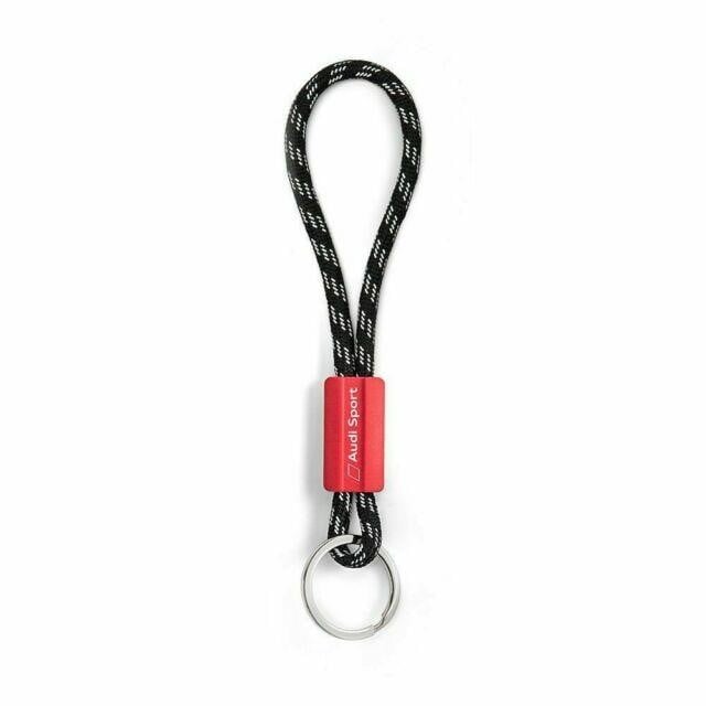 VAG 3181800500 Audi Sport Key Chain Cord Key Ring Black 3181800500: Buy near me at 2407.PL in Poland at an Affordable price!