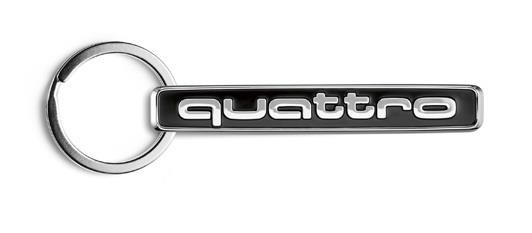 VAG 318 140 090 0 Audi Quattro Key Ring Black 3181400900: Buy near me in Poland at 2407.PL - Good price!