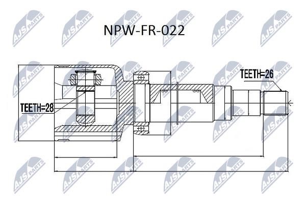 Купить NTY NPW-FR-022 по низкой цене в Польше!