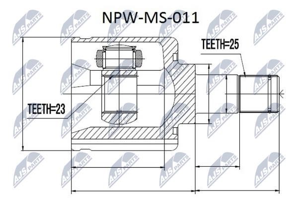 Купити NTY NPW-MS-011 за низькою ціною в Польщі!