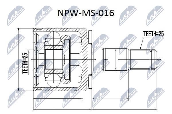 Buy NTY NPW-MS-016 at a low price in Poland!