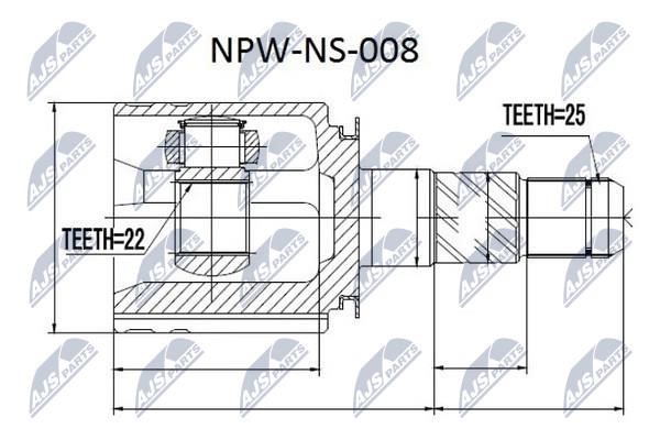 Купить NTY NPW-NS-008 по низкой цене в Польше!