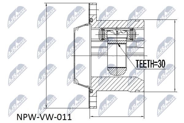 Купить NTY NPW-VW-011 по низкой цене в Польше!