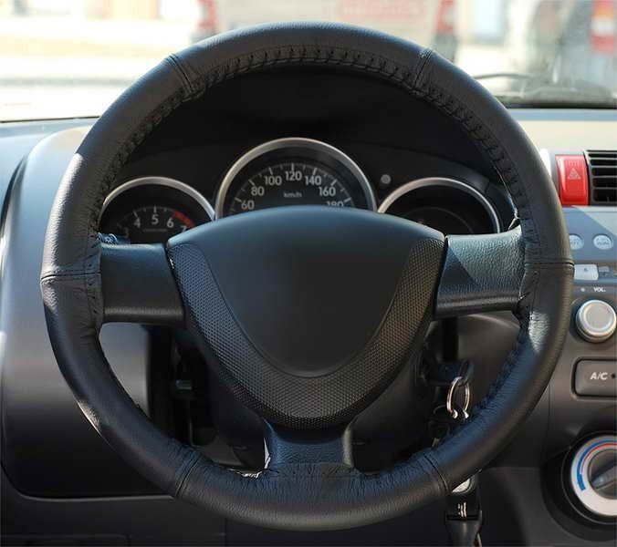Mammooth MMT CP10050 Steering wheel cover, black (35-37cm) MMTCP10050: Buy near me in Poland at 2407.PL - Good price!